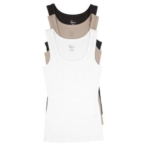 NWOT Felina Set of Three Ribbed Tank Tops